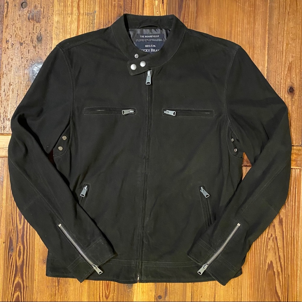 Black Suede Leather Jacket